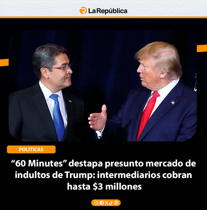 “60 Minutes” destapa presunto mercado de indultos de Trump: intermediarios cobran hasta $3 millones - Cover Image